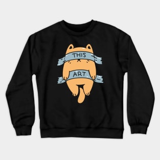 This Art Crewneck Sweatshirt